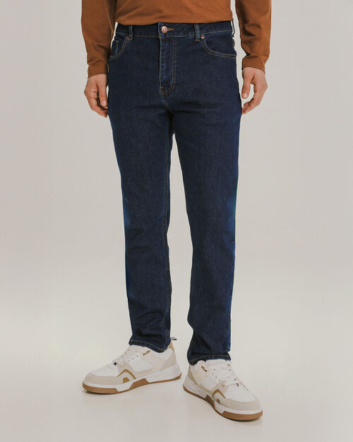 Jeans Slim Azul Marino